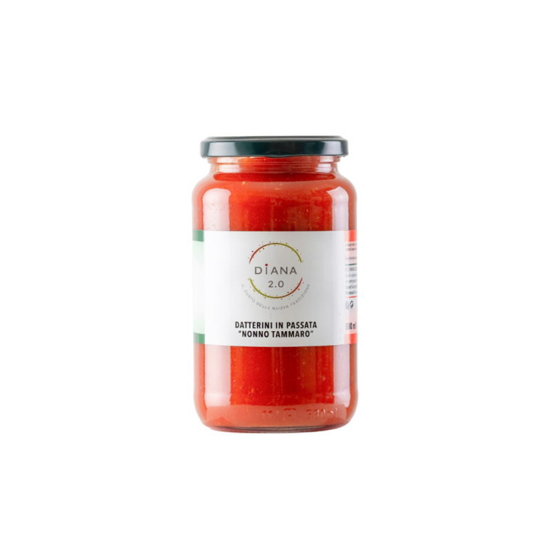 datterini rossi in passata nonno tammaro